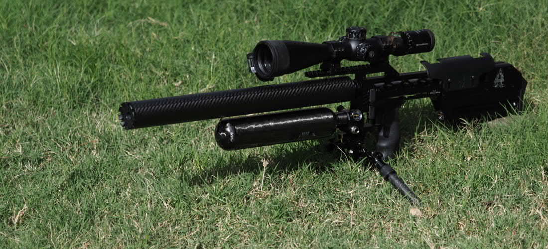 RTI Mora with a 500cc bottle, no guard, and no moderator